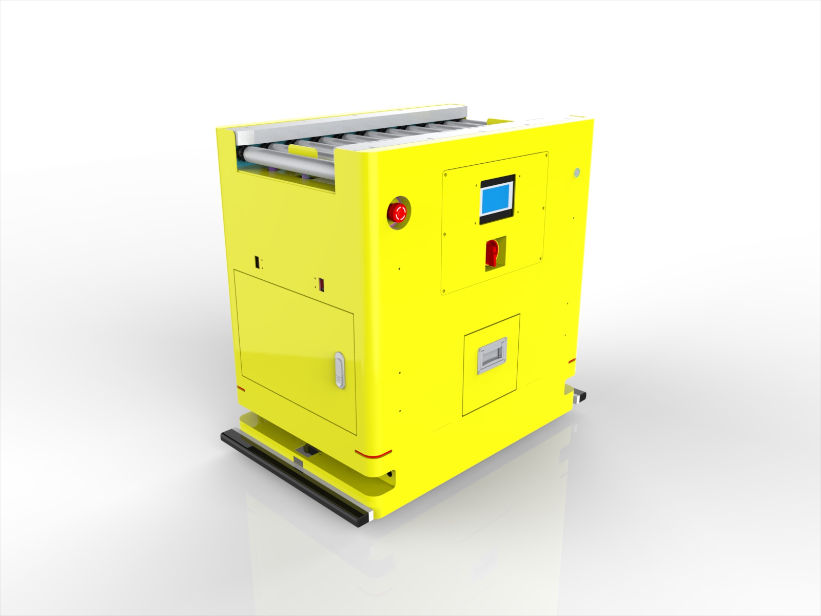 單驅動雙向滾筒移栽式AGV（700SX-001）